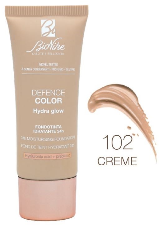 Bionike Defence Color Fond de teint Hydra Glow 102 Crème 30 ml