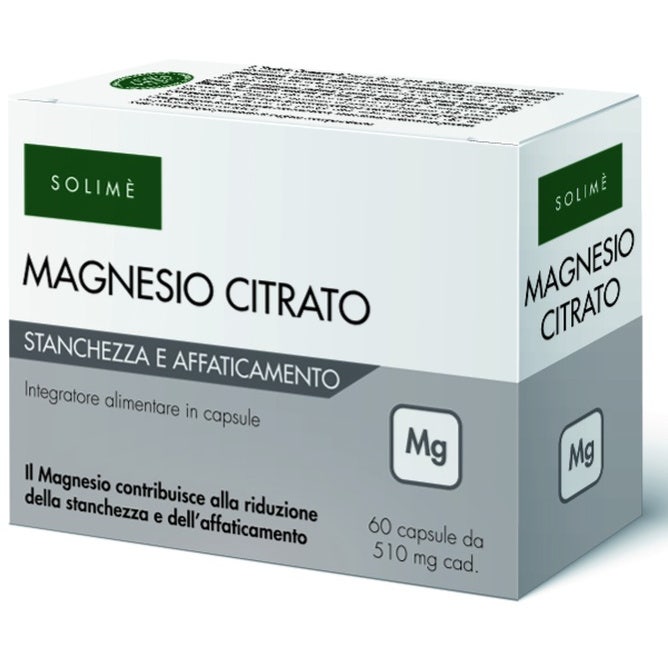 Solimè Citrate de magnésium bibasique 60 gélules