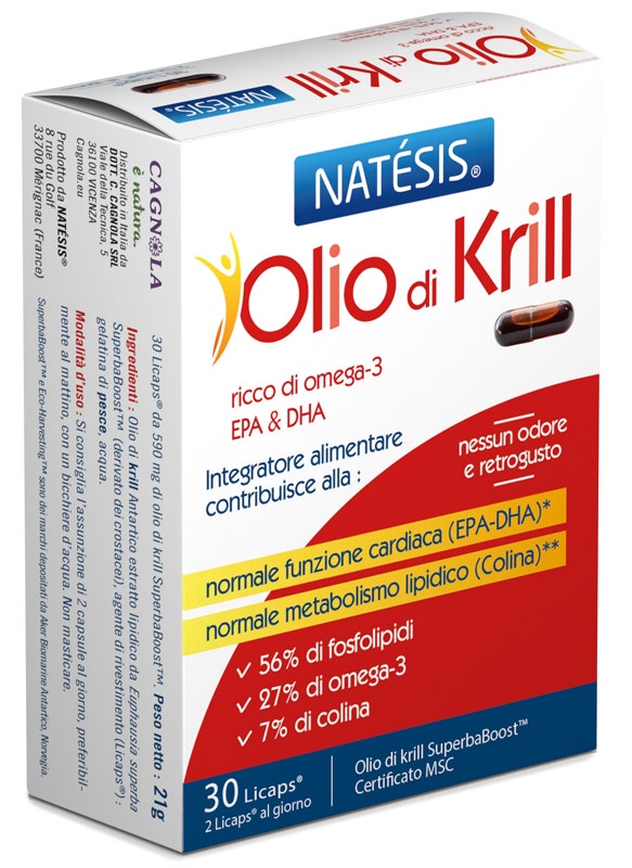 Natésis Huile de krill 30 gélules