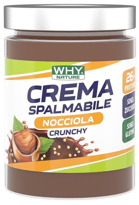 Why Nature Crema Spalmabile Nocciola Crunchy 300g