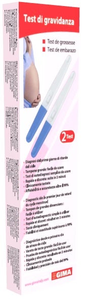 Test de grossesse Midstream 2 pièces