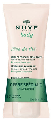 Nuxe Rêve De Thé Gel douche régénérant 2 x 200 ml