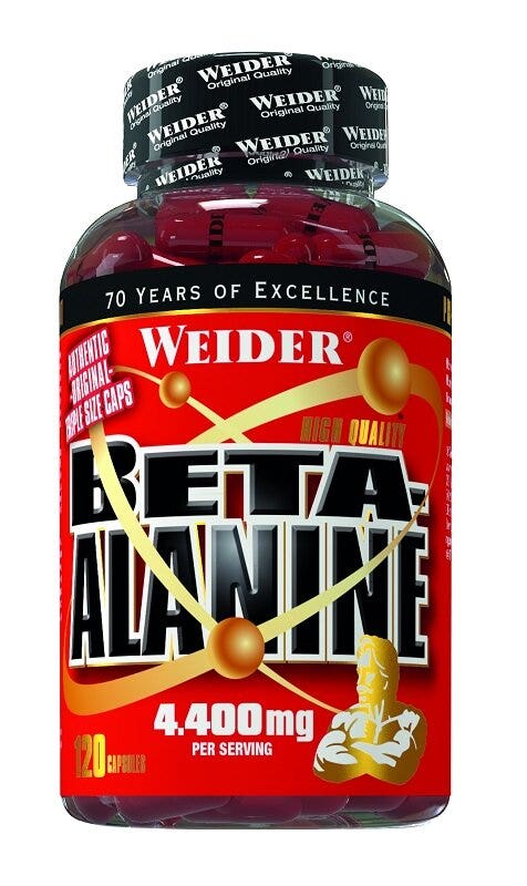 WEIDER BETA-ALANINE 120 CAPSULES