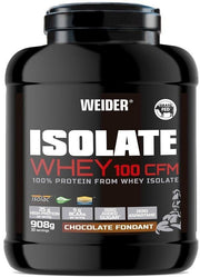 Weider Isolate Whey 100CFM Chocolat Fondant 908 g