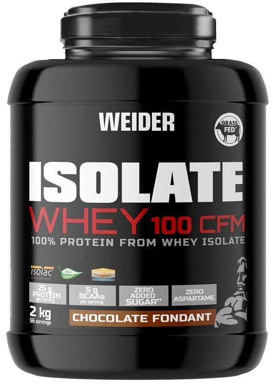 Weider Isolate Whey 100CFM Chocolat Fondant 2 kg