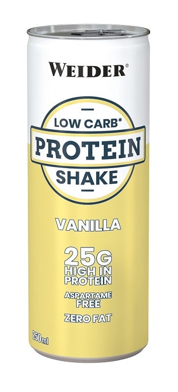 Weider Low Carb Milk Protein Shake Vanille 250 ml