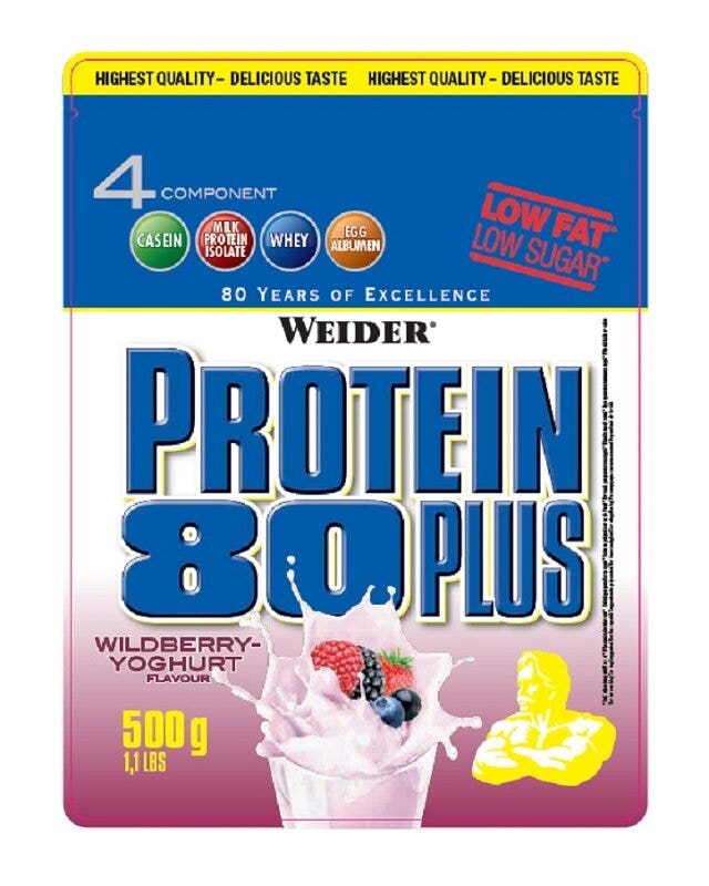WEIDER PROTEINE 80P FRUT 500G