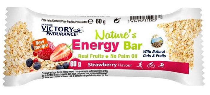 Weider Victory Endurance Nature's Energy Barre Fraise 60 g