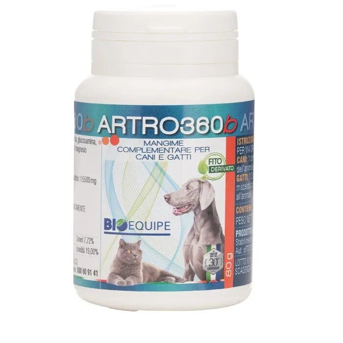 Artro360 Bio Mangime Complementare Cani/Gatti 100 Compresse