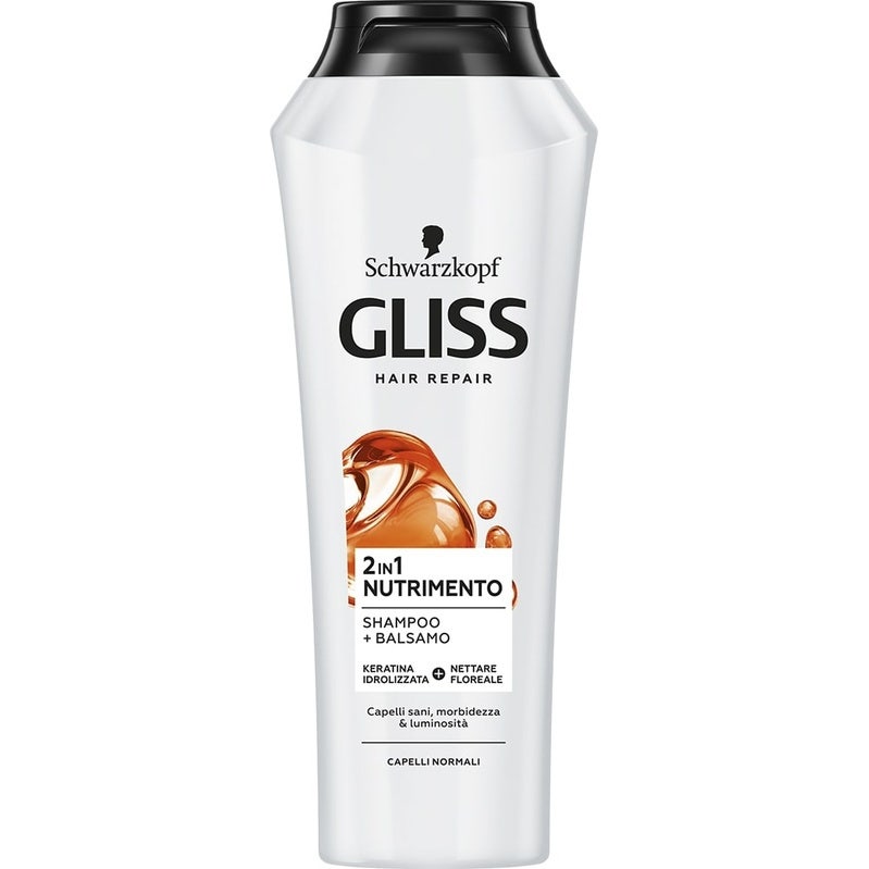 Schwarzkopf Gliss Shampooing/Après-shampooing 2 en 1 Nourrissant 250 ml