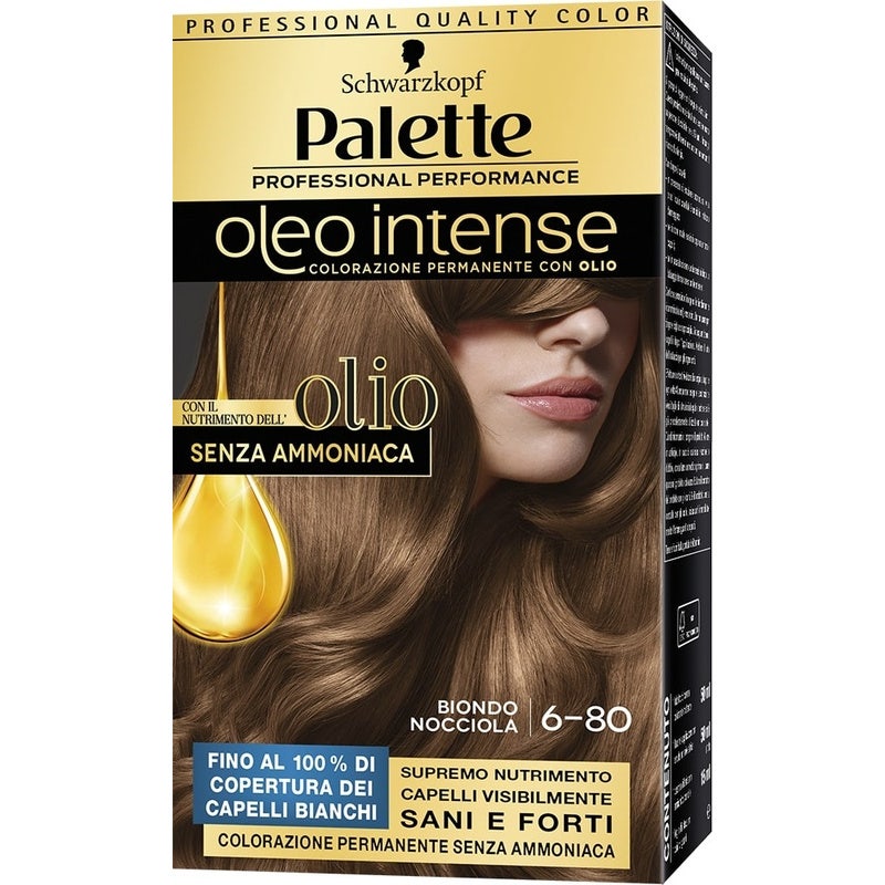 Schwarzkopf Palette Oleo Intense Coloration permanente 6-80 Blond noisette 173 g