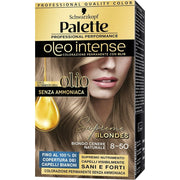 Schwarzkopf Palette Oleo Intense Colorazione Permanente 8-50 Biondo Cenere Naturale 173g