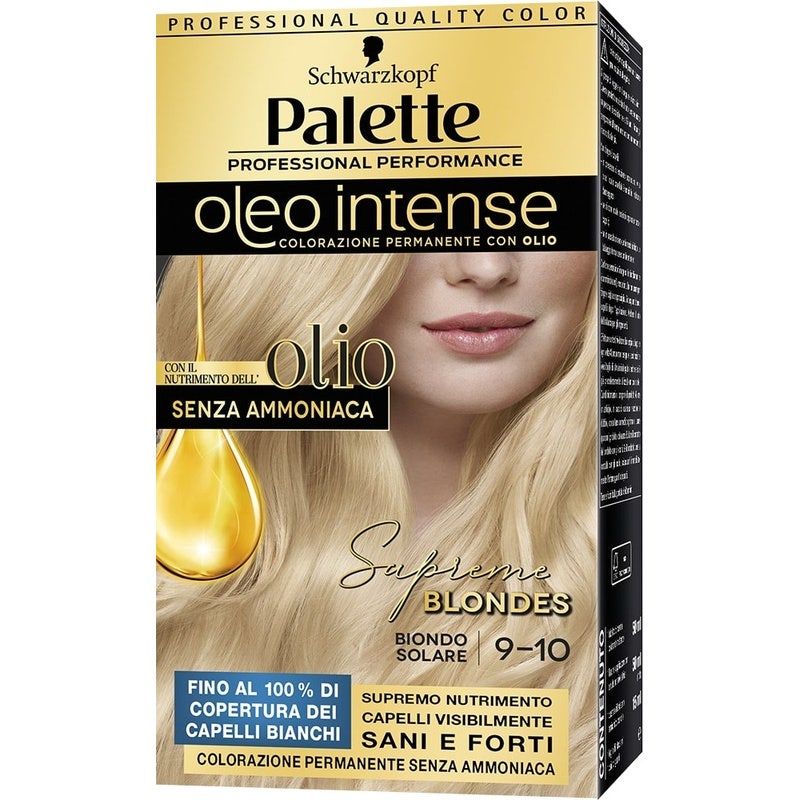 Schwarzkopf Palette Oleo Intense Coloration permanente 9-10 Blond solaire 173 g