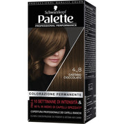 Schwarzkopf Palette Professional Performance Colorazione Permanente 4-8 Castano Cioccolato 170g