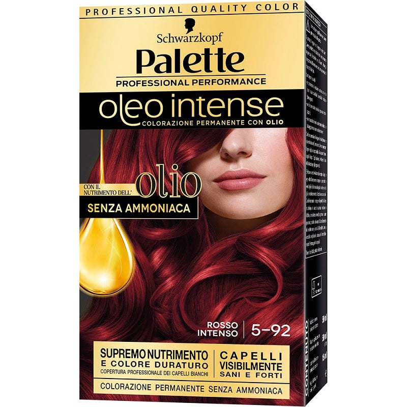 Schwarzkopf Palette Oleo Intense Coloration permanente 5-92 Rouge intense 173 g