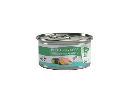 Marpet Chef Pollo Con Zucca Cibo Umido Per Gatti Adulti Lattina 80g