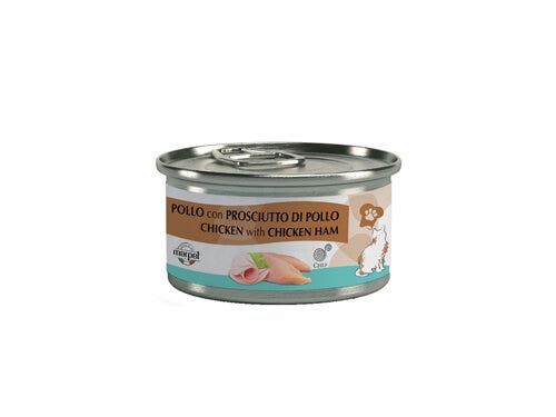 Marpet Chef Poulet et Jambon, nourriture humide pour chats adultes, boîte de 80 g
