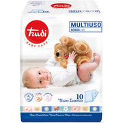 Trudi Baby Care Lingettes multi-usages 60 x 60 cm, 10 pièces