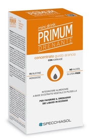 Primum Drainant Saveur Orange Minidrink 15 sachets
