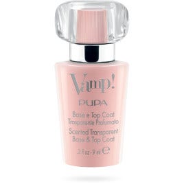 Pupa Vamp ! Base & Top Coat 100 Transparent et Parfumé 9 ml