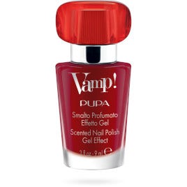 Pupa Vamp! Vernis à ongles parfumé effet gel 204 Passionate Red 9 ml
