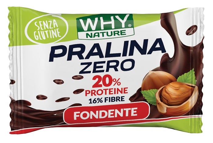 Why Nature Praline Zero Chocolat Noir 10 g