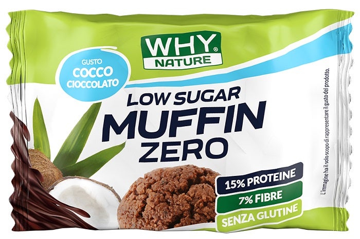 Why Nature Muffin Zero Noix de coco et chocolat 27 g
