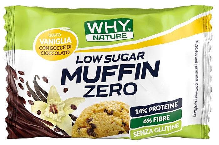 Why Nature Muffin Zero Vanille Pépites de Chocolat 27 g