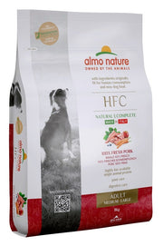 Almo Nature HFC Adult Croquettes au porc pour chiens adultes de taille moyenne et grande, sac de 8 kg
