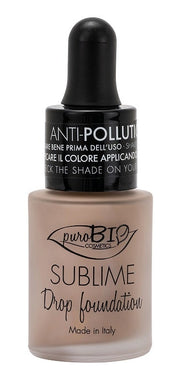 Fond de teint Purobio Sublime Drop 05 Jaune 15 ml