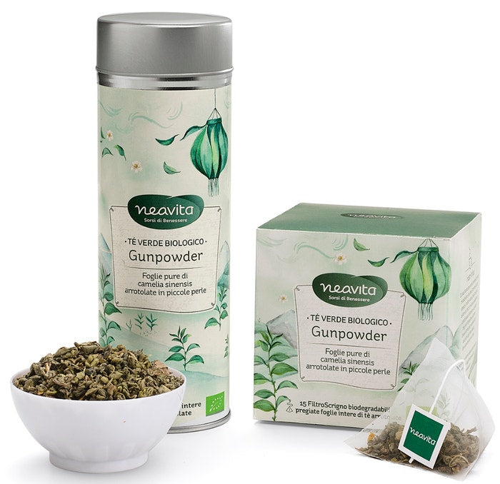 Neavita Filtroscrigno Thé Gunpowder Bio 15 sachets