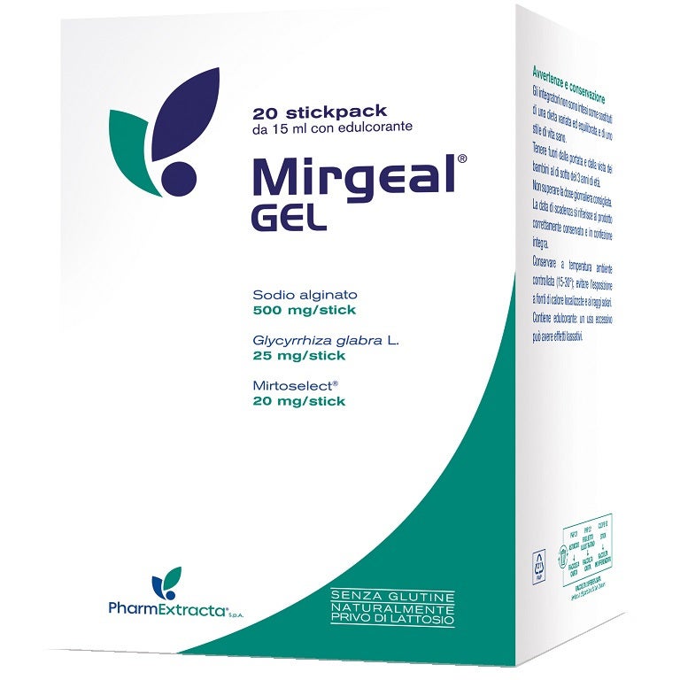 Mirgeal Gel 20 sticks - Soulagement rapide et efficace