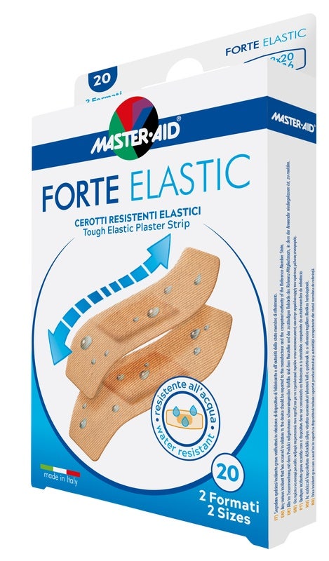 Master Aid Forte Elastic 2 formats 20 pansements