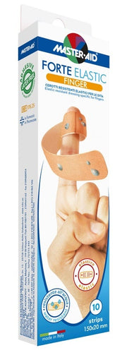 Pansement Master Aid Forte Elastic Finger 10 pièces