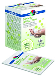Master Aid Lingettes désinfectantes extra larges 12 pièces