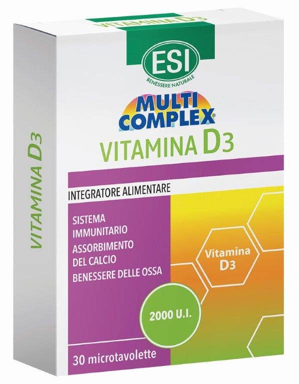 Esi Multicomplex Vitamine D3 30 comprimés