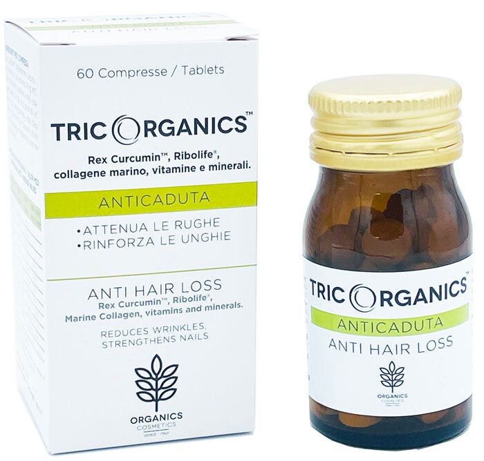 Organics Cosmetics Tricorganics Anti-chute 60 comprimés