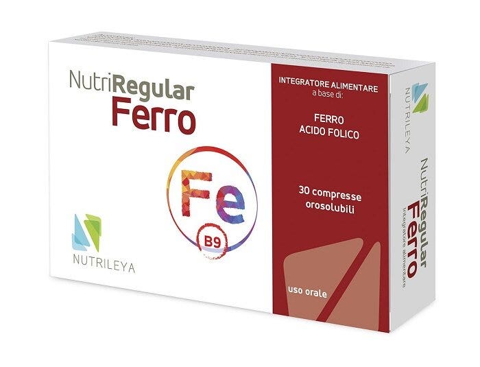 NUTRIREGULAR FER 30 COMPRIMÉS ORALES