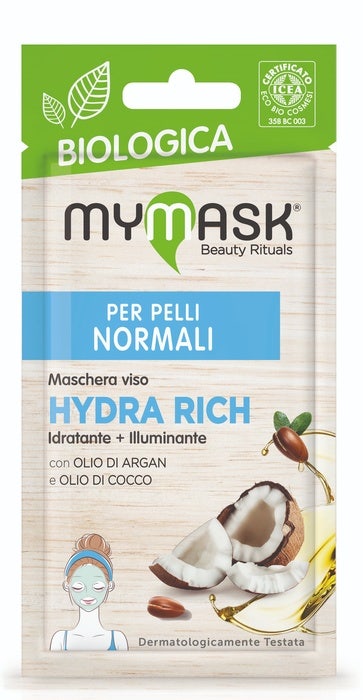MyMask Masque biologique Hydra Rich 1 pièce