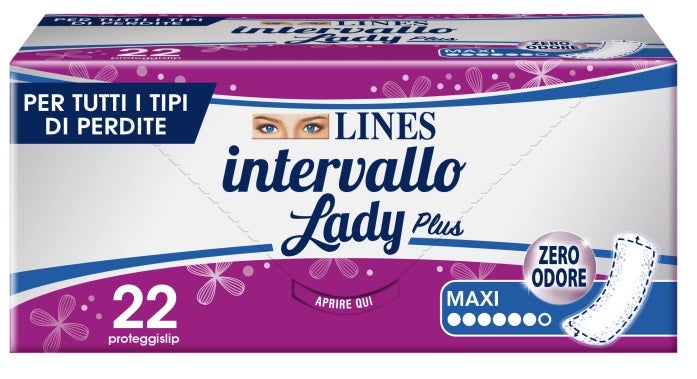 Lines Intervallo Lady Plus Maxi 22 protège-slips