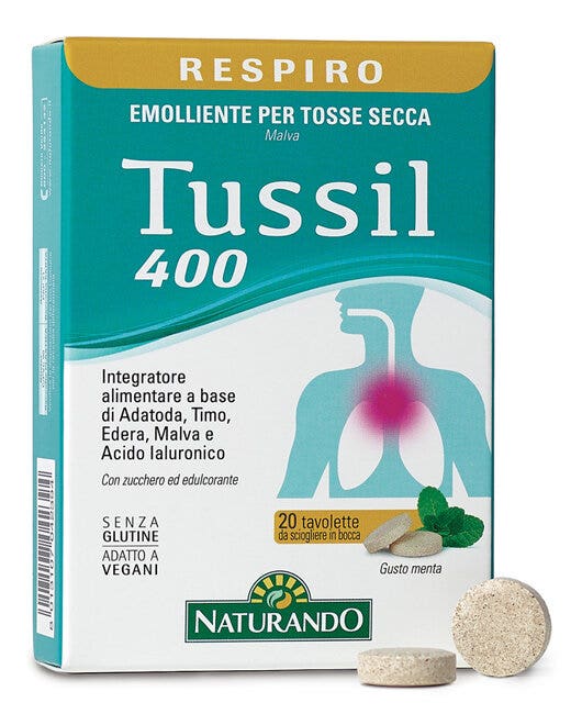 TUSSIL 400 20 COMPRIMÉS