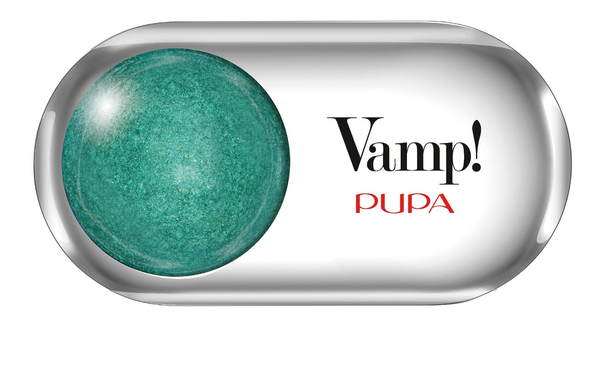 Pupa Vamp ! Ombre à paupières Wet&Dry 303 True Emerald 1,5 g