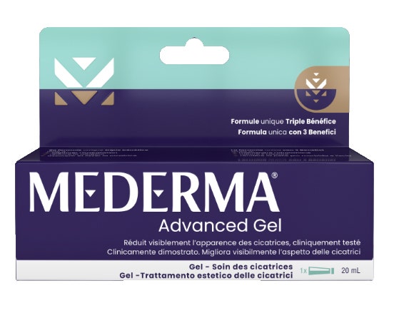 Mederma Advanced Gel anti-cicatrices pour un traitement esthétique 20 ml