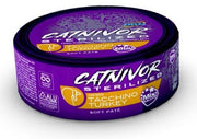 Catnivor Sterilized Dinde Nourriture humide pour chats stérilisés 80 g