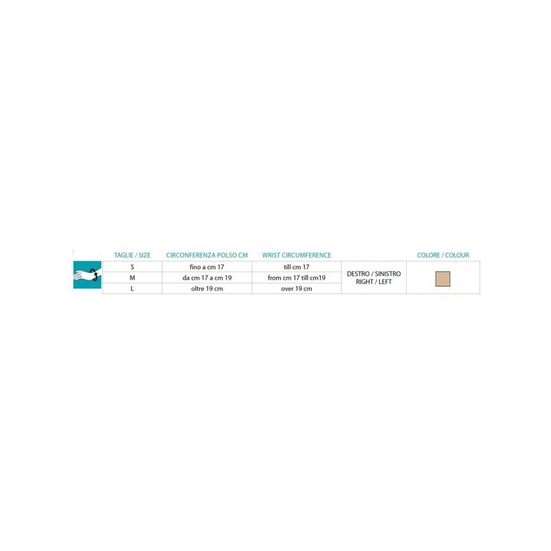Orione Ortesi Immobilizzazione Del Pollice Sinistro Beige Taglia L 241