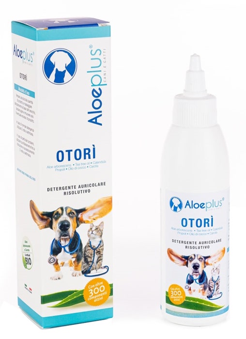 AloePlus Otorì Nettoyant auriculaire pour chiens et chats 125 ml