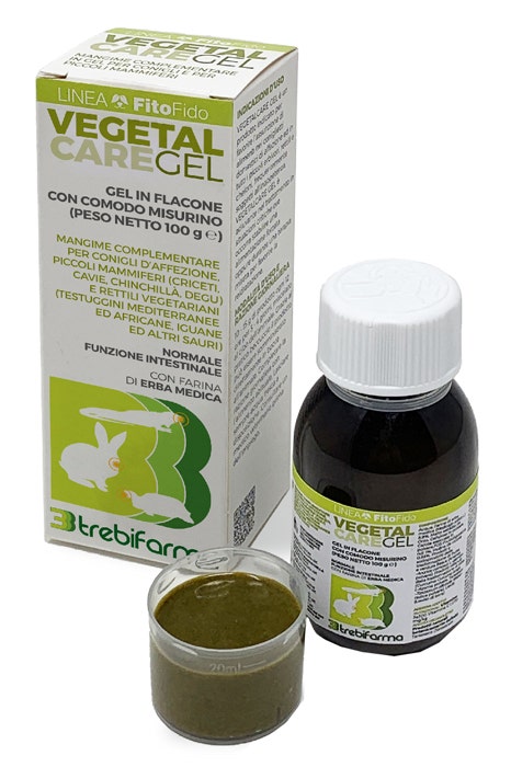 Trebifarma Vegetal Care Gel Aliment Complémentaire pour Petits Mammifères 100 g
