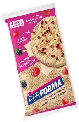 Performa Gallette Cioccolato Bianco Frutti Di Bosco 132g
