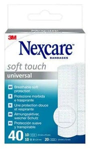 3M NEXCARE CER SOFT ASSORT 40 pièces