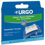 Urgo Ustioni Superficiali Waterproof 5x7cm 6 Cerotti